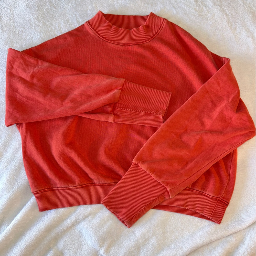 Free people crew neck sweatshirt